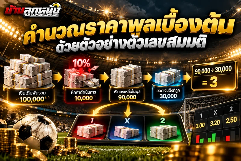 สูตรราคาพูล