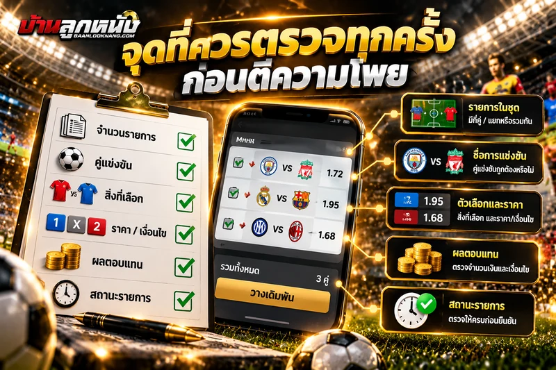 โพยแทงบอล