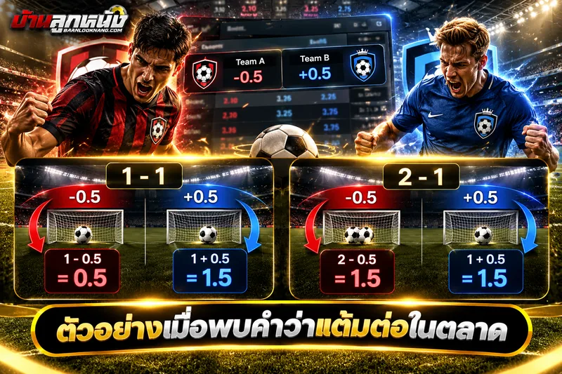 แต้มต่อ 0.5 คือ