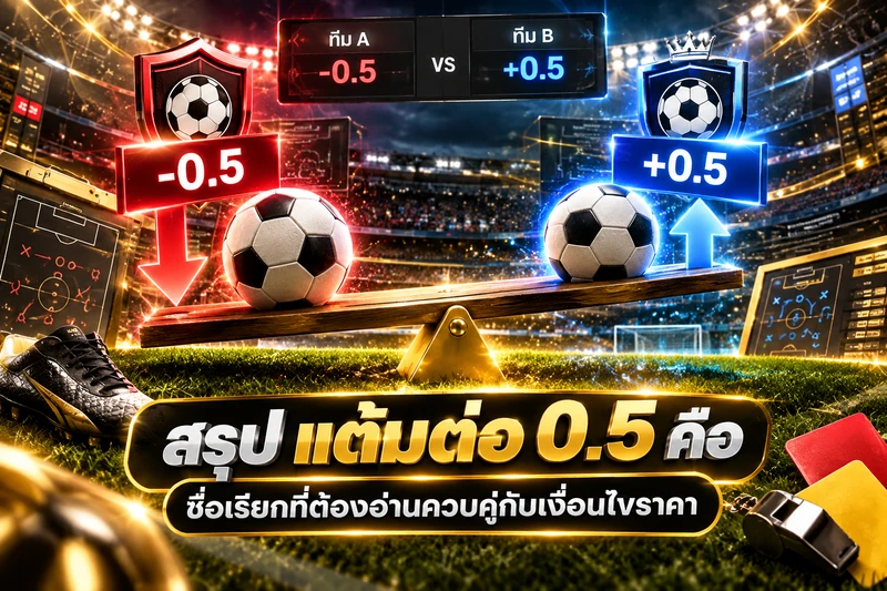 แต้มต่อ 0.5 คือ